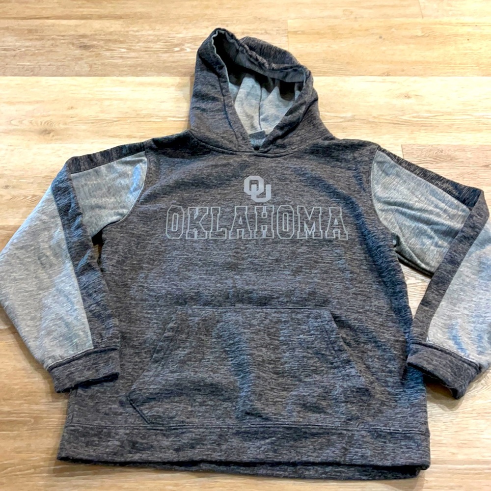 Youth 16-18 L OU sweatshirt.